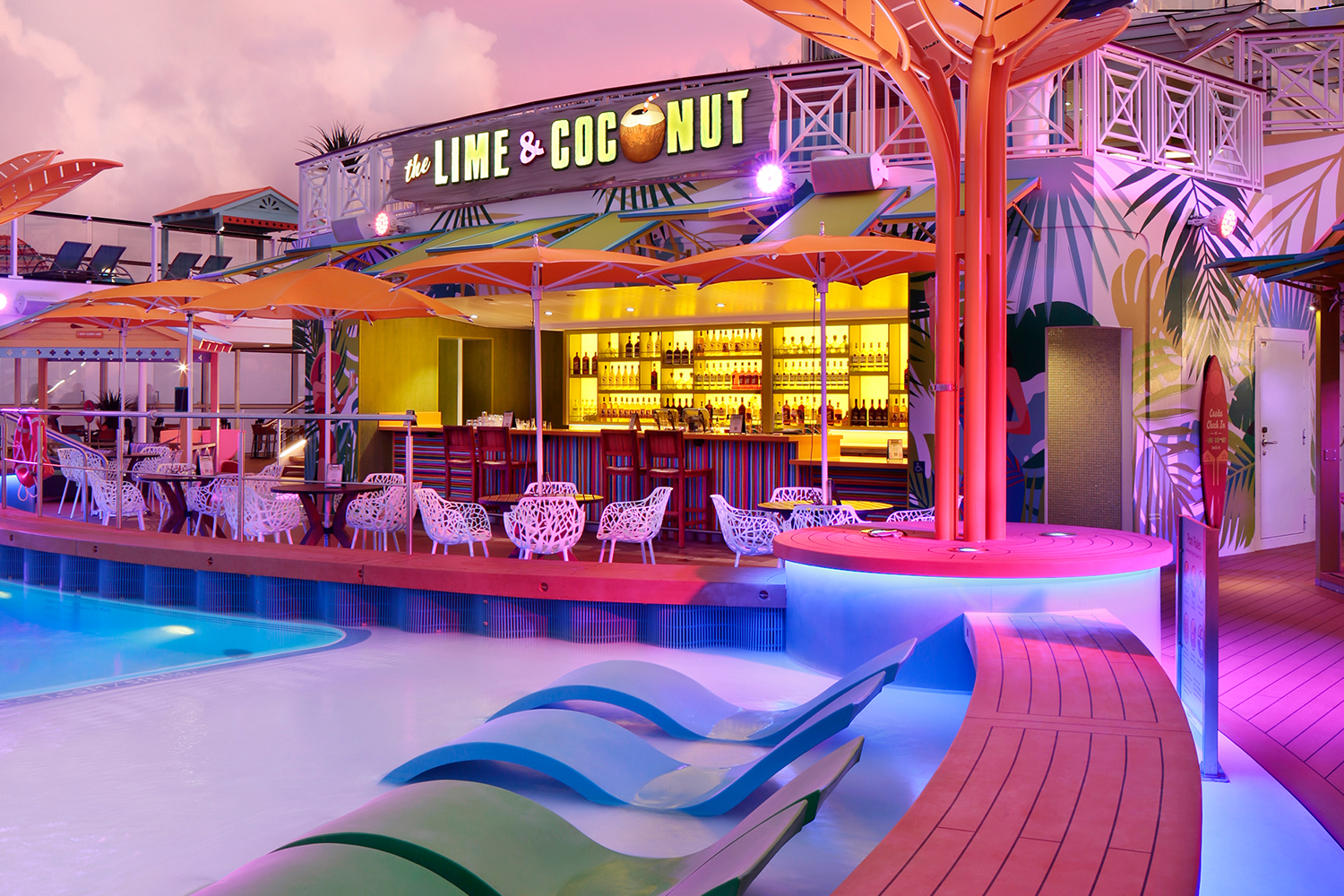 Pool Deck Feature